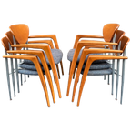 6 X Memphis Stijl Stoelen thumbnail 1