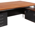 Executive Desk By Herbert Hirche For Holzäpfel, 1950’s Germany thumbnail 1