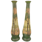 Duo Art Nouveau Vazen François Th. Legras thumbnail 1