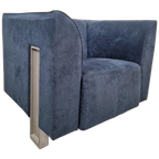 Vintage Brutalist Fauteuil Shigeru Uchida Isu Pastoe Rare 90 thumbnail 1