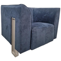 Vintage Brutalist Fauteuil Shigeru Uchida Isu Pastoe Rare 90