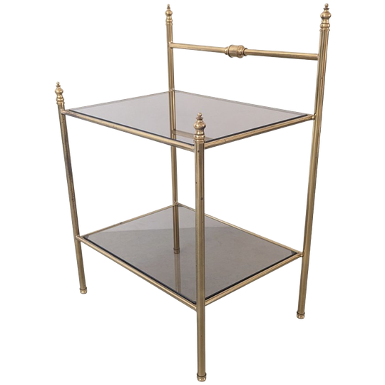 Holywood Regency – Bijzettafeltjes – Nachtkastjes – Jaren 70 - (kd37) 1