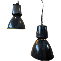2x Xxl Industriële Lampen – Emaille