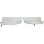 Spectacular Swedish Modern Pair Of Sofas From Otto Schulz, 1940’s thumbnail 1