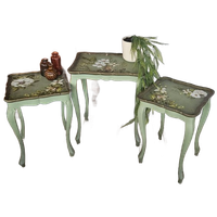 Betoverende Froggy Meadow Set Bijzet Tafeltjes