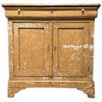 Sleetse Brocante Beige Commode Kast thumbnail 1