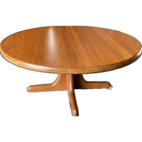 Mid-century Deens Design Salontafel / Eettafel Teak Dyrlund 1