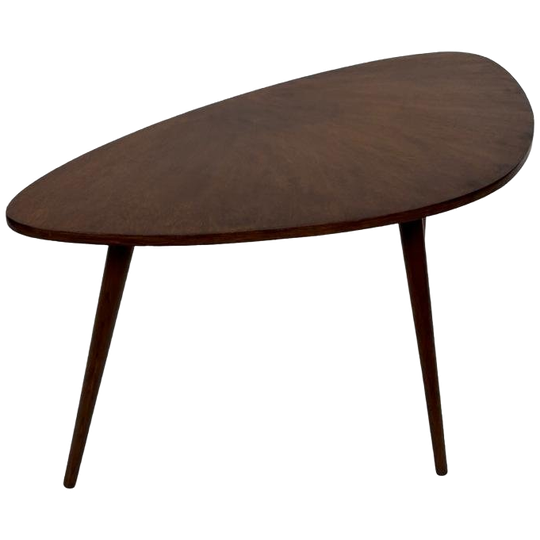 Vintage Salontafel Coffee Table Jaren 60 Conische Poten 1