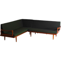 Tove & Edvard Kindt-Larsen Deense Mid-Century Modulaire Hoekbank