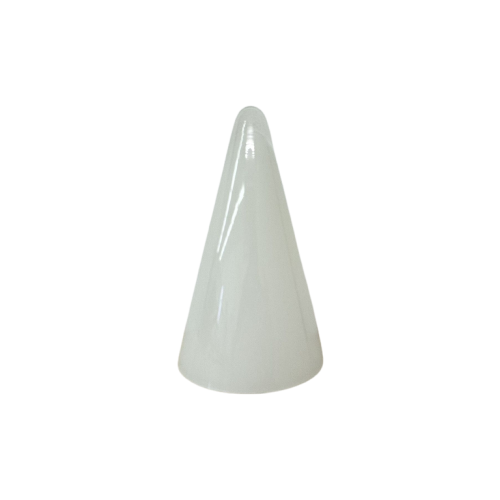 Post Modern Massive Belgium Cone Shaped Glass Table Lamp , 1990’S