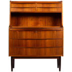 Deens Design Palissander Secretaire, 1960S thumbnail 1