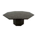 Mid Century Hexagonal Granite Coffee Table, 1980’S thumbnail 1