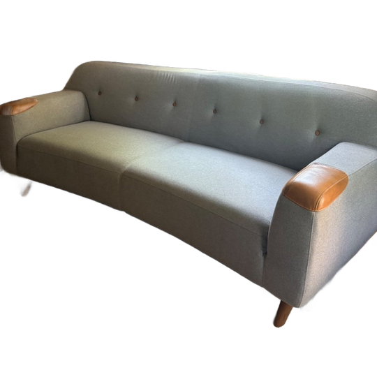 Montèl Designbank 3-zits | Retro Scandinavische Stijl | Zo Goed Als Nieuw 1