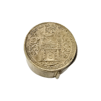 Muntendoosje - Pillendoosje - Zilver - Taj Mahal - India - 3E Kwart 20E Eeuw