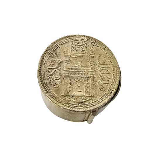 Muntendoosje - Pillendoosje - Zilver - Taj Mahal - India - 3e Kwart 20e Eeuw 1