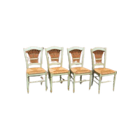 Keukenstoelen Kopergroen Set Van 4
