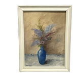 Bloem Schilderij Handmade Prent In Lijst thumbnail 1