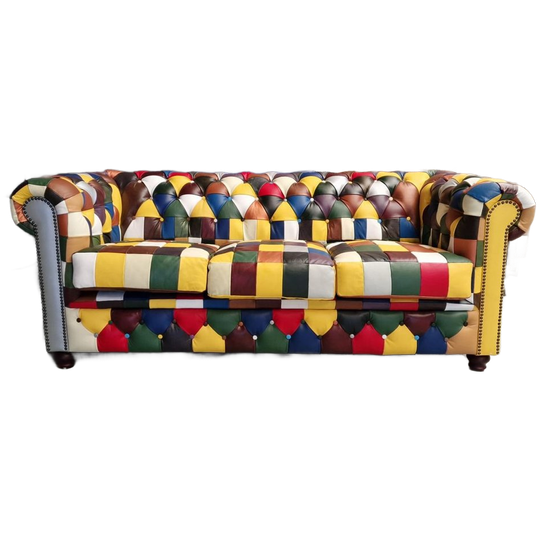 Chesterfield Brighton Kameleon – 3-zits, Leer 1