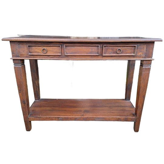 Klassieke Sidetable, Wandtafel, Console Afm. 140x40cm En 75cm Hoog. 1