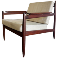 Vintage Scandinavische Fauteuil / Eenzit / Clubzetel