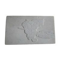 Relief Voor Aan De Wand Van Marmer