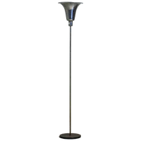 Minimalistische Art Deco "bridgelampe" Stalamp Van Louis Poulsen Uit 1930