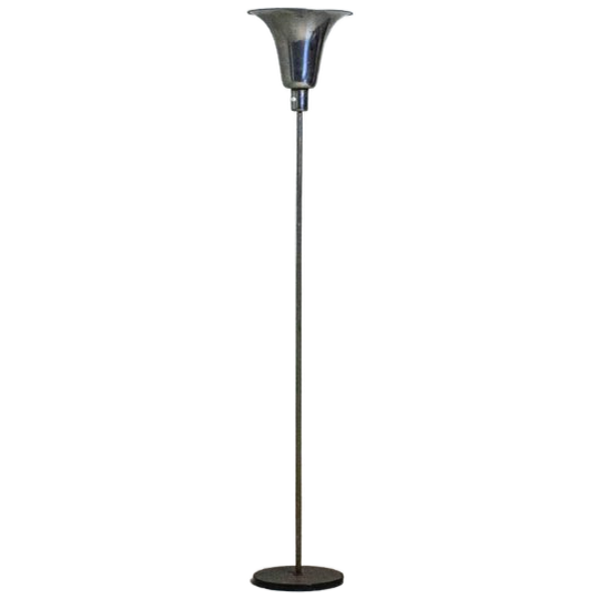 Minimalistische Art Deco "bridgelampe" Stalamp Van Louis Poulsen Uit 1930 1