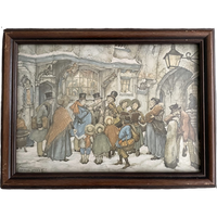 Anton Pieck (1895-1987) (2) Vintage Prenten