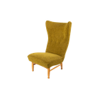 Sculptural Lounge Chair By Elias Svedberg For Nordiska Kompaniet 1950’s thumbnail 1