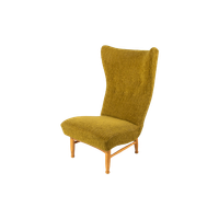 Sculptural Lounge Chair By Elias Svedberg For Nordiska Kompaniet 1950’s