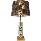 Unique Brutalist Table Lamp - Silver-Plated Aluminum - Willy Luyckx For Aluclair - 1960S thumbnail 1