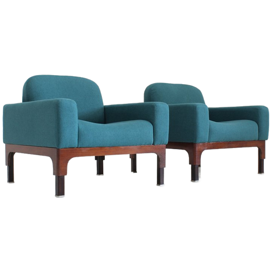 Vintage Design Fauteuils Van Piero Ranzani Voor Elam, Jaren 50 1