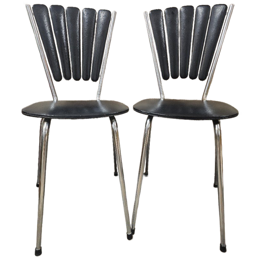 Vintage Cel Vlinderstoelen Set 2 Stuks 1