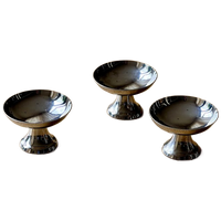 Set Of 5 Stainless Steel Dessert Cups
