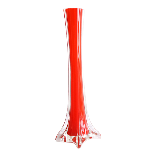 Vintage Vaas Rood, Italie Jaren '60 1