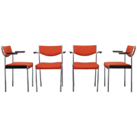 4x Dining Chair By Thereca, 1960s