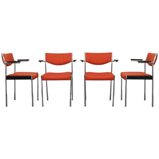 4x Dining Chair By Thereca, 1960s 1