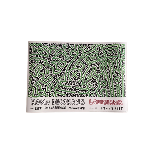 Keith Haring (1958-1990), Homo Decorans,1985, Anniversary Louisiana Archive, 2018 1