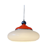 Vintage Space Age Hanglamp / Mid Century Light Fixture