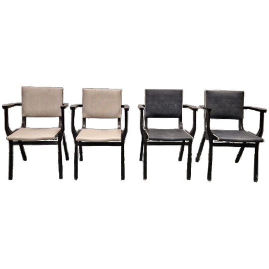 Set Van 4 Vintage Eetkamerstoelen Stako 4 Vintage Stoelen 1