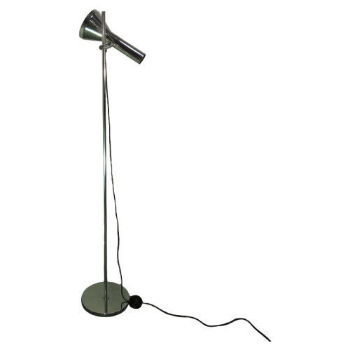 Chrome Floor Lamp By Hustadt Leuchten, 1970S