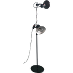 Vloerlamp Vintage Met 2 Bruine Spots (Hustadt Leuchten) thumbnail 1