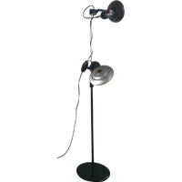 Vloerlamp Vintage Met 2 Bruine Spots (Hustadt Leuchten)