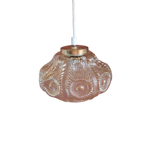 Vintage Hanglamp Kristalglas 1