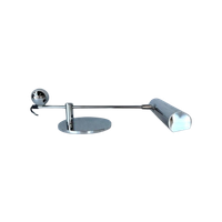 Hala Pianolamp Vintage Design Jaren 80 Tafellamp Chroom Lamp
