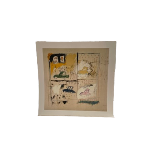 Jean Michel Basquiat, Old Cars 1981, 1
