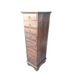 Teakhouten Ladenkast, Apothekerskast, Archiefkast. thumbnail 1