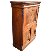 Hollandse Antieke Secretaire À Abbatant