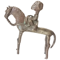 Bronzen Dogon Ruiter