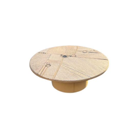 Paul Kingma Vintage Beige Salontafel 1